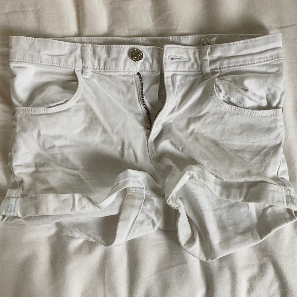 H&M white Jean shorts